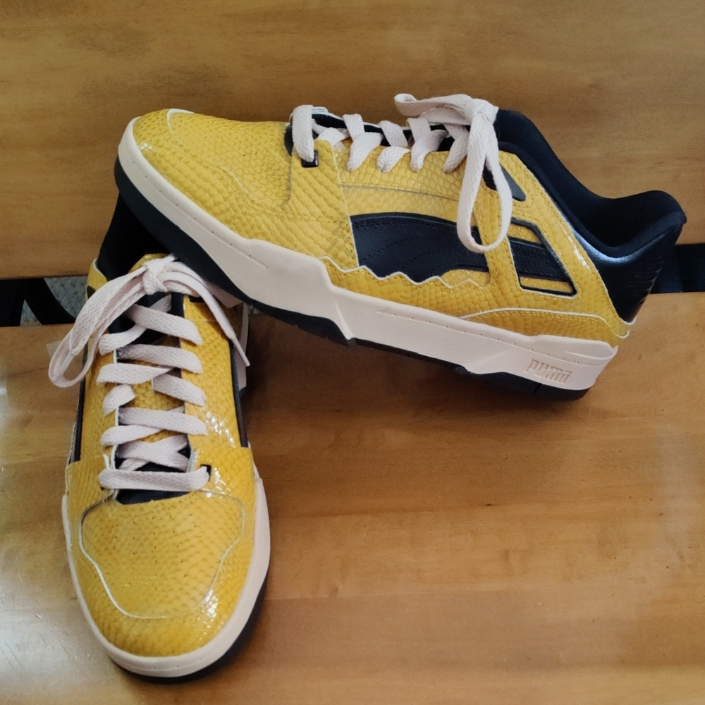 NWOT Puma Slipstream X Jeff Staple Gidra Size 12 Radiant Yellow 392059-01
